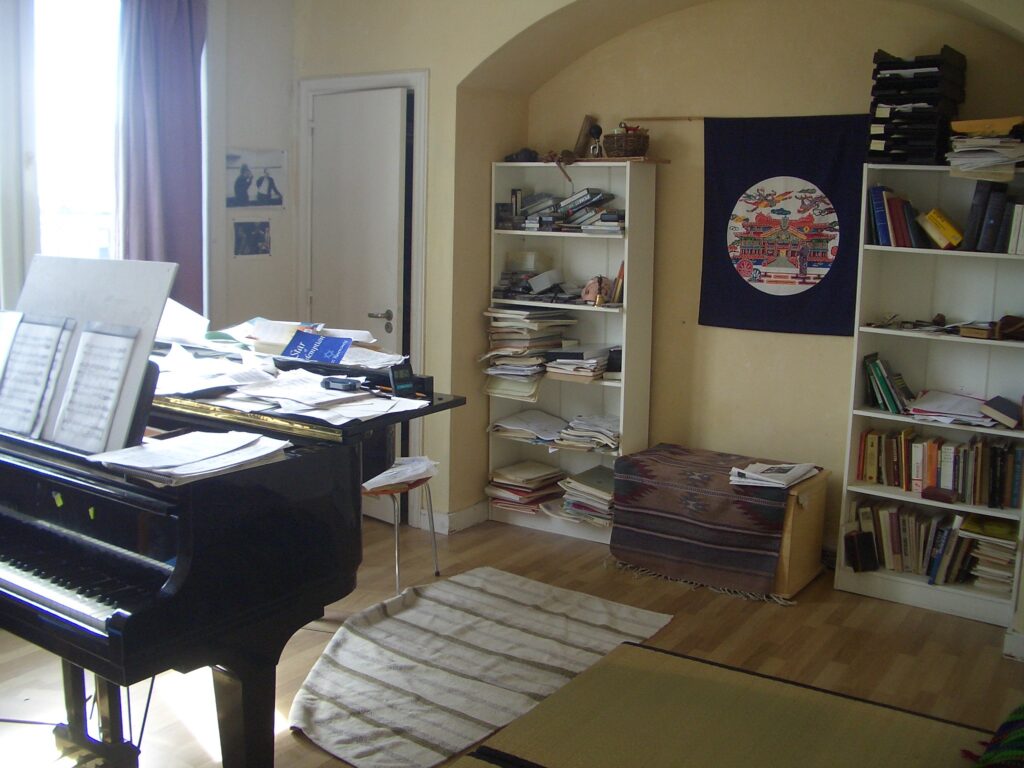 9月23日フレデリック・ジェフスキ宅訪問＠ブリュッセル